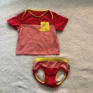 Patagonia baby girl swim set